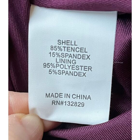 NWT Not Yours to Keep Angela Gown in Plum, Size Medium - Picture 8 of 11